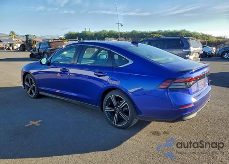 2024 Honda Accord Hybrid Sport z USA, uszkodzony, nr VIN 1HGCY2F56RA095838